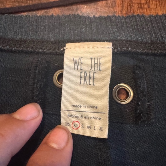 We The Free Dark Blue Short Sleeve Tee​ - Picture 4 of 5